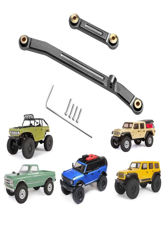 CrazyHobby Steering Rod Tie Links Aluminum for Axial SCX24 Deadbolt Gladiator Wrangler JLU C10 B17 4WD 1/24 RC Rock Crawler Upgrade Parts - Image 1